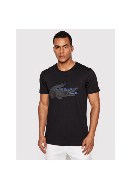 Lacoste Тишърт TH0204 Черен Slim Fit - Pepit.bg