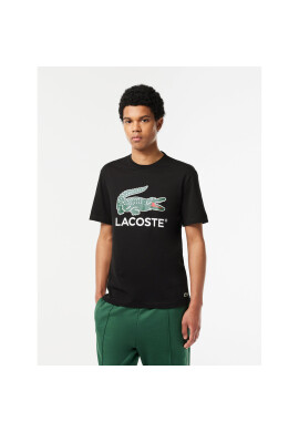 Lacoste Тишърт TH1285 Черен Regular Fit - Pepit.bg