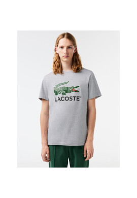Lacoste Тишърт TH1285 Сив Regular Fit - Pepit.bg