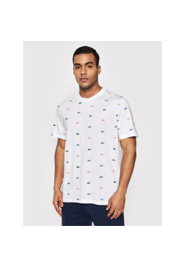 Lacoste Тишърт TH1297 Бял Regular Fit - Pepit.bg