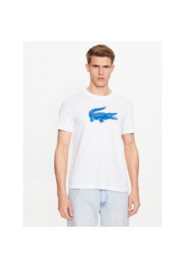Lacoste Тишърт TH2042 Бял Regular Fit - Pepit.bg