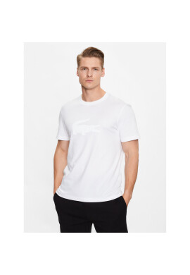 Lacoste Тишърт TH4191 Бял Regular Fit - Pepit.bg