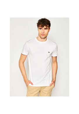 Lacoste Тишърт TH6709 Бял Regular Fit - Pepit.bg