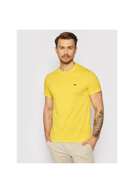 Lacoste Тишърт TH6709 Жълт Regular Fit - Pepit.bg