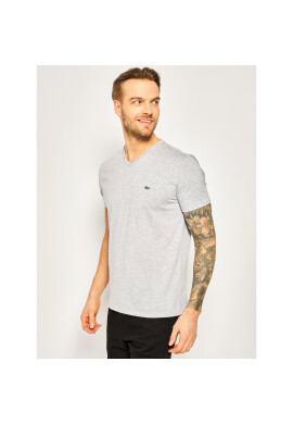 Lacoste Тишърт TH6710 Сив Regular Fit - Pepit.bg