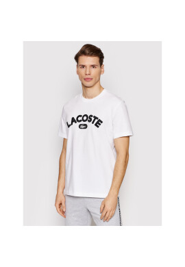 Lacoste Тишърт TH7046 Бял Regular Fit - Pepit.bg