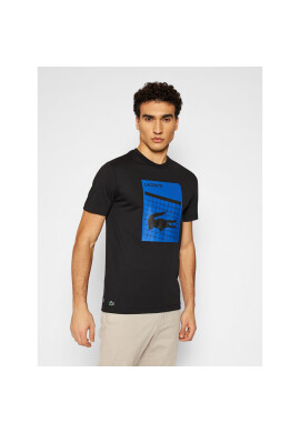 Lacoste Тишърт TH9654 Черен Regular Fit - Pepit.bg