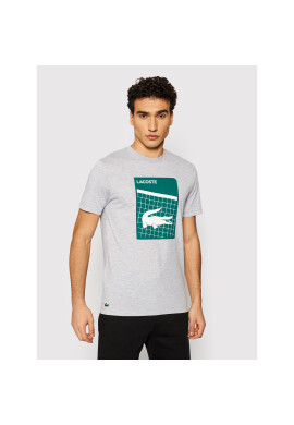 Lacoste Тишърт TH9654 Сив Regular Fit - Pepit.bg