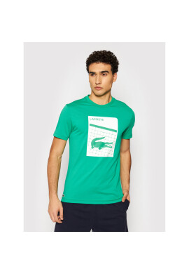 Lacoste Тишърт TH9654 Зелен Regular Fit - Pepit.bg