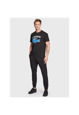 Lacoste Тишърт TH9681 Черен Regular Fit - Pepit.bg