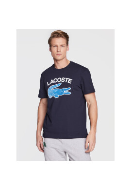 Lacoste Тишърт TH9681 Тъмносин Regular Fit - Pepit.bg