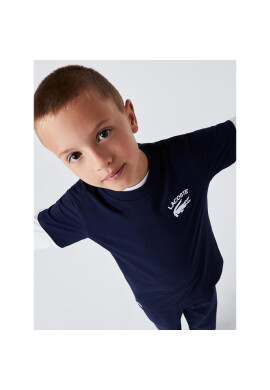 Lacoste Тишърт TJ0641 Бял Regular Fit - Pepit.bg