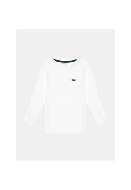 Lacoste Тишърт TJ1123 Бял Regular Fit - Pepit.bg