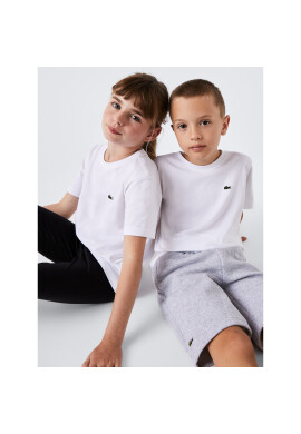 Lacoste Тишърт TJ1442 Бял Regular Fit - Pepit.bg
