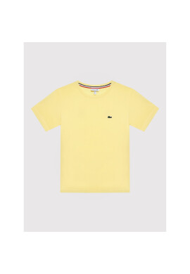 Lacoste Тишърт TJ1442 Жълт Regular Fit - Pepit.bg