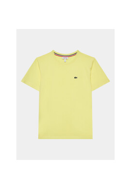 Lacoste Тишърт TJ1442 Жълт Regular Fit - Pepit.bg