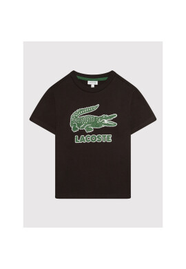 Lacoste Тишърт TJ1965 Черен Regular Fit - Pepit.bg