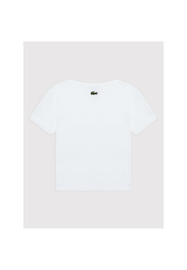 Lacoste Тишърт TJ2141 Бял Regular Fit - Pepit.bg