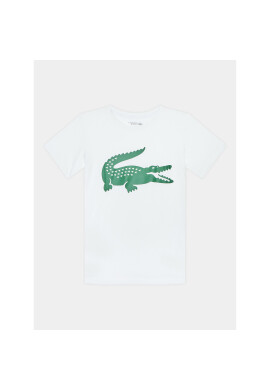 Lacoste Тишърт TJ2910 Бял Regular Fit - Pepit.bg