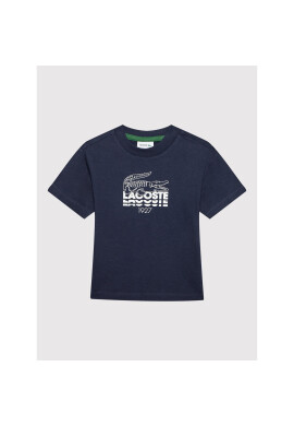 Lacoste Тишърт TJ4282 Тъмносин Regular Fit - Pepit.bg