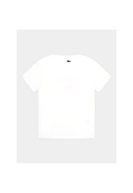 Lacoste Тишърт TJ9732 Бял Regular Fit - Pepit.bg