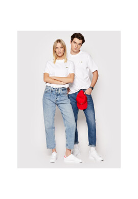 Lacoste Тишърт Unisex TH9166 Бял Regular Fit - Pepit.bg