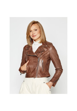 LaMarque Кожено яке Donna 1090 Кафяв Regular Fit - Pepit.bg