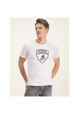 Lamborghini Тишърт B3XUB7G1 Бял Regular Fit - Pepit.bg