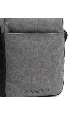 Lanetti Мъжка чантичка LAN-K-006-04R Сив - Pepit.bg