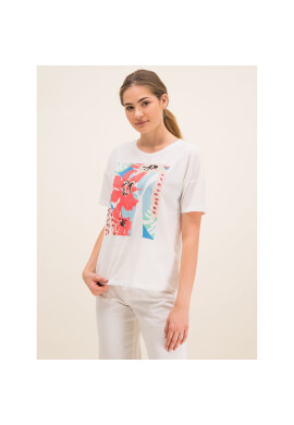 Laurèl Тишърт 41008 Бежов Regular Fit - Pepit.bg