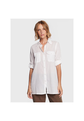 Lauren Ralph Lauren Риза 20113076 Бял Regular Fit - Pepit.bg