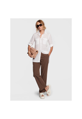 Lauren Ralph Lauren Риза 20113076 Бял Regular Fit - Pepit.bg