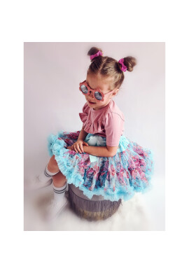 LaVashka пола от тюл Floral 13F S Син Regular Fit - Pepit.bg