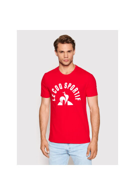 Le Coq Sportif Тишърт 2210559 Червен Regular Fit - Pepit.bg