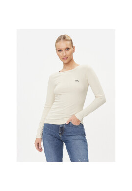 Lee Блуза Rib 112341590 Екрю Regular Fit - Pepit.bg