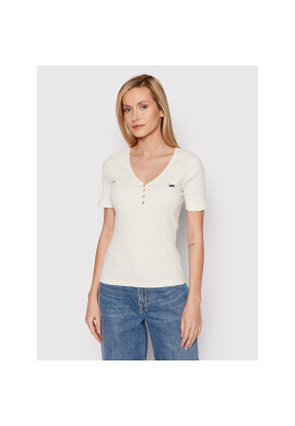 Lee Блуза Henley L44KUXNQ Бежов Slim Fit - Pepit.bg