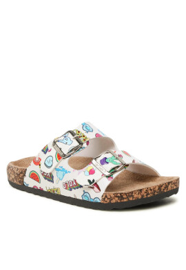 Lee Cooper Чехли LCW-23-35 Бял - Pepit.bg