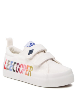 Lee Cooper Сникърси LCW-22-44-0809K Бял - Pepit.bg