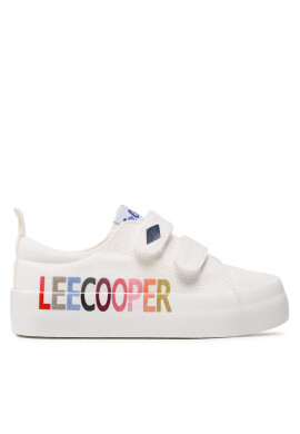 Lee Cooper Сникърси LCW-22-44-0809K Бял - Pepit.bg