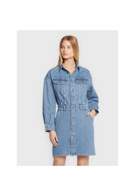 Lee Дънкова рокля Button Down L50XBTZC 112322246 Син Regular Fit - Pepit.bg