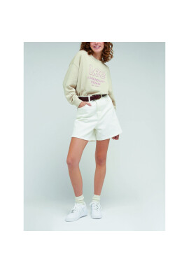 Lee Дънкови шорти Stella L37EGVA60 Екрю Regular Fit - Pepit.bg