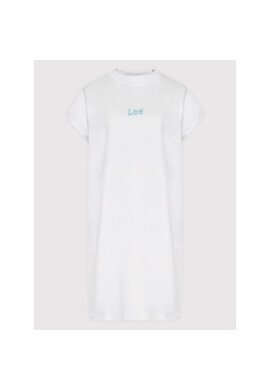 Lee Ежедневна рокля L50QUWLJ Бял Oversize - Pepit.bg