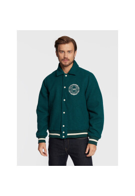 Lee Преходно яке Varsity L87TDB96 Зелен Regular Fit - Pepit.bg
