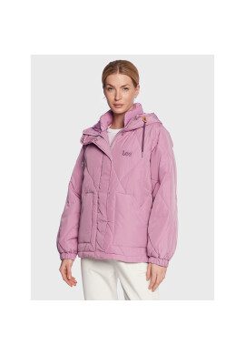Lee Пухено яке L55LEV63 Виолетов Relaxed Fit - Pepit.bg