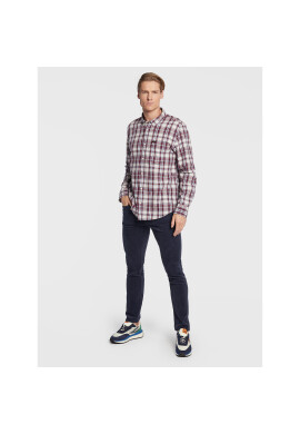 Lee Риза Button Down L880DG74 112322559 Бордо Regular Fit - Pepit.bg