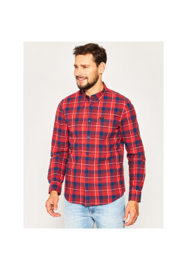 Lee Риза Button Down L880DMNH Червен Regular Fit - Pepit.bg