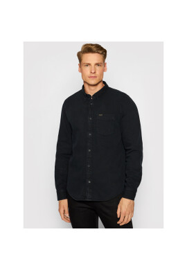 Lee Риза Button Down L880PA01 Черен Regular Fit - Pepit.bg