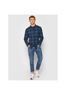 Lee Риза Riveted L66IMLSS Тъмносин Relaxed Fit - Pepit.bg