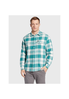 Lee Риза Worker L68HDNDO 112322580 Зелен Relaxed Fit - Pepit.bg
