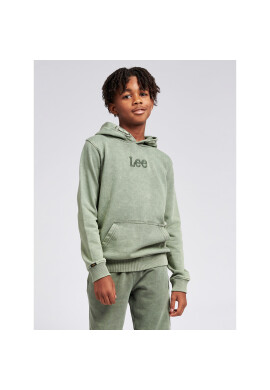 Lee Суитшърт Tonal 0124 Зелен Regular Fit - Pepit.bg